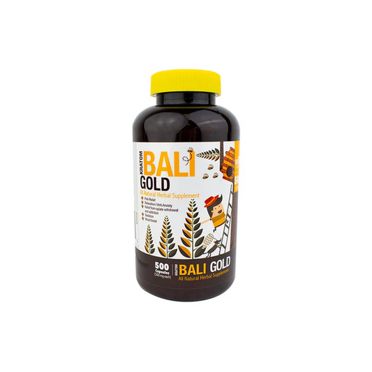 Bumble Bee Kratom Bali Gold (Capsules) (500ct)