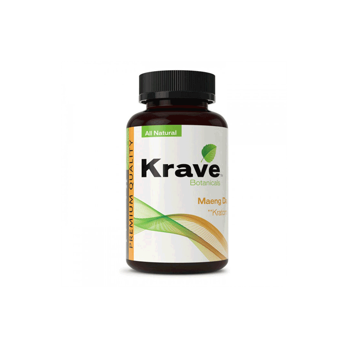 Maeng Da Krave Kratom Capsules (300ct)