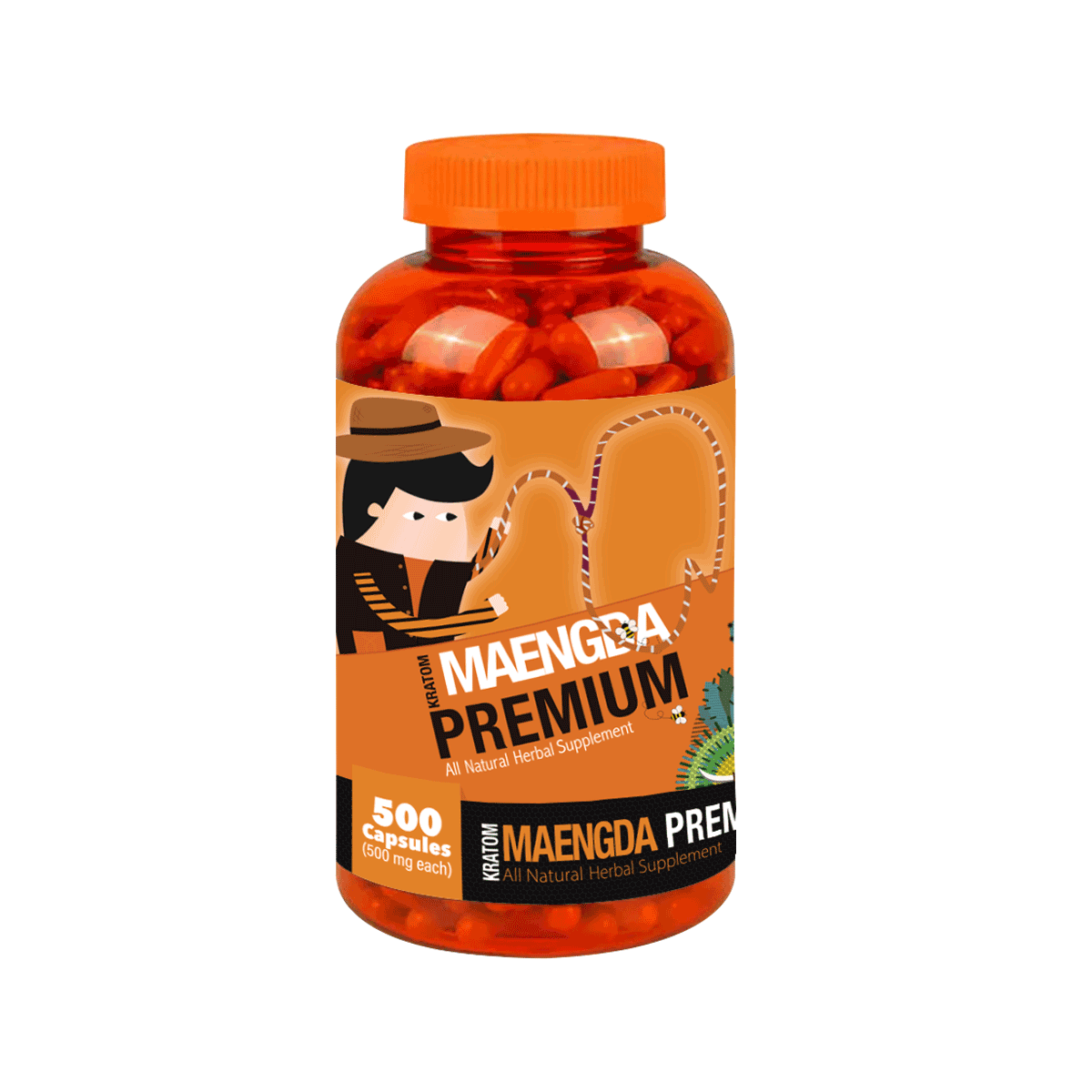 Honeybee Maengda Premium 500 Capsules