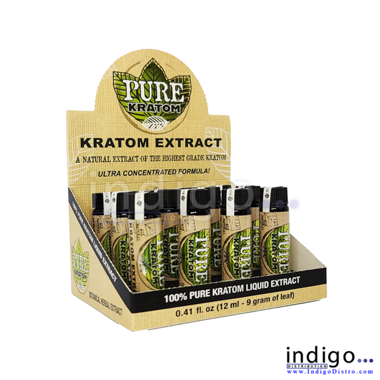 PURE Liquid Kratom Shots (12 pack)