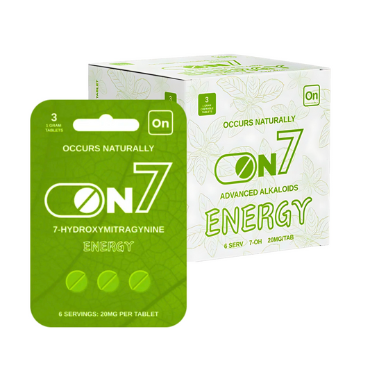 ON7 – 3CT 20MG – ENERGY – GREEN