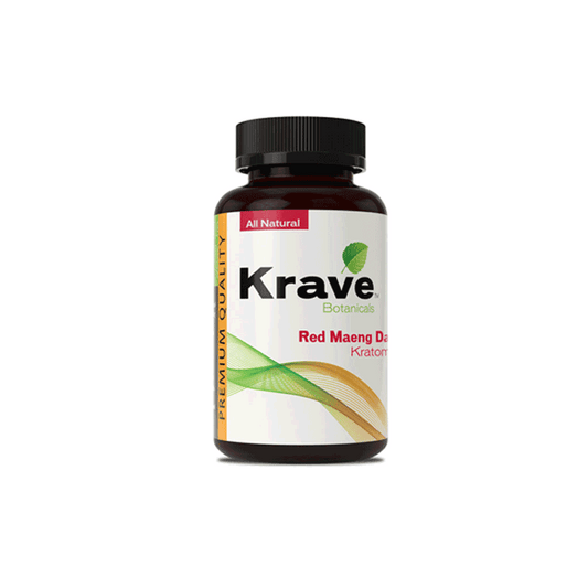 Red Maeng Da Krave Kratom Capsules (300ct)