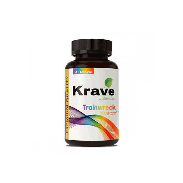 Train Wreck Krave Kratom Capsules (300ct)