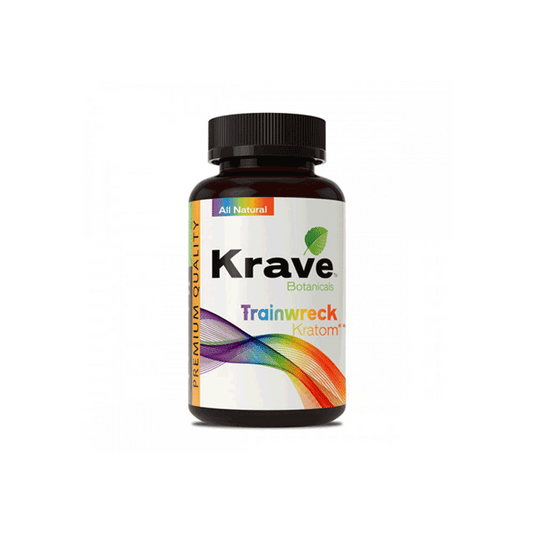 Train Wreck Krave Kratom Capsules (300ct)