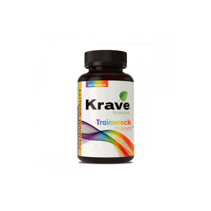 Trainwreck Krave Kratom Capsules (500ct)