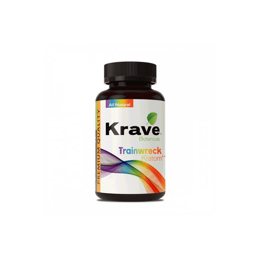 Trainwreck Krave Kratom Capsules (500ct)