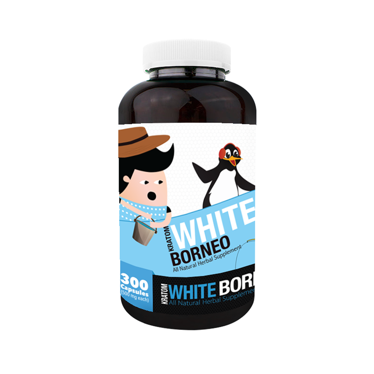 Honeybee White Borneo 300 Capsules