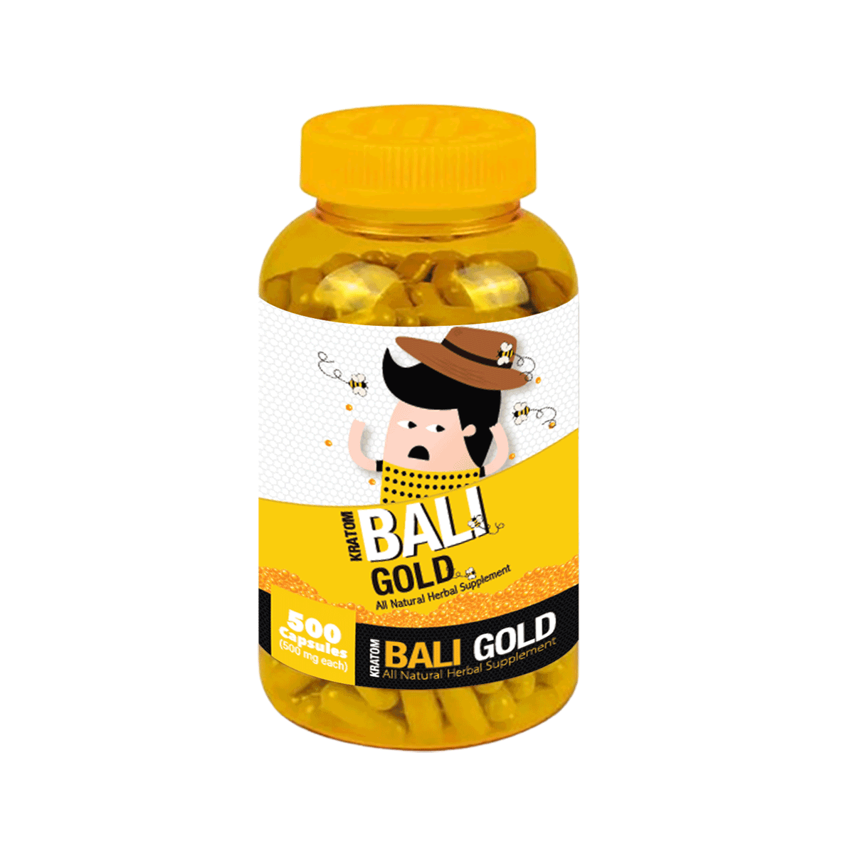 Honeybee Bali Gold 500 Capsules