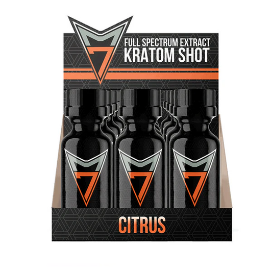 M7 Citrus 15ml Full Spectrum Extract Shot - 12 Count Display