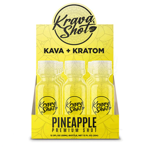 Krava Pineapple 2oz Extract Shot - 12 Count Display