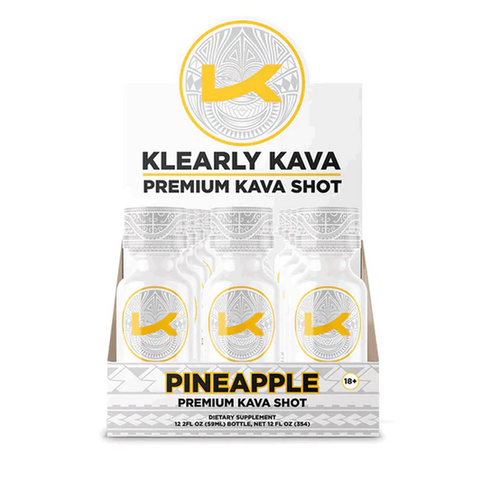 Klearly Kava Pineapple 2oz Shot 