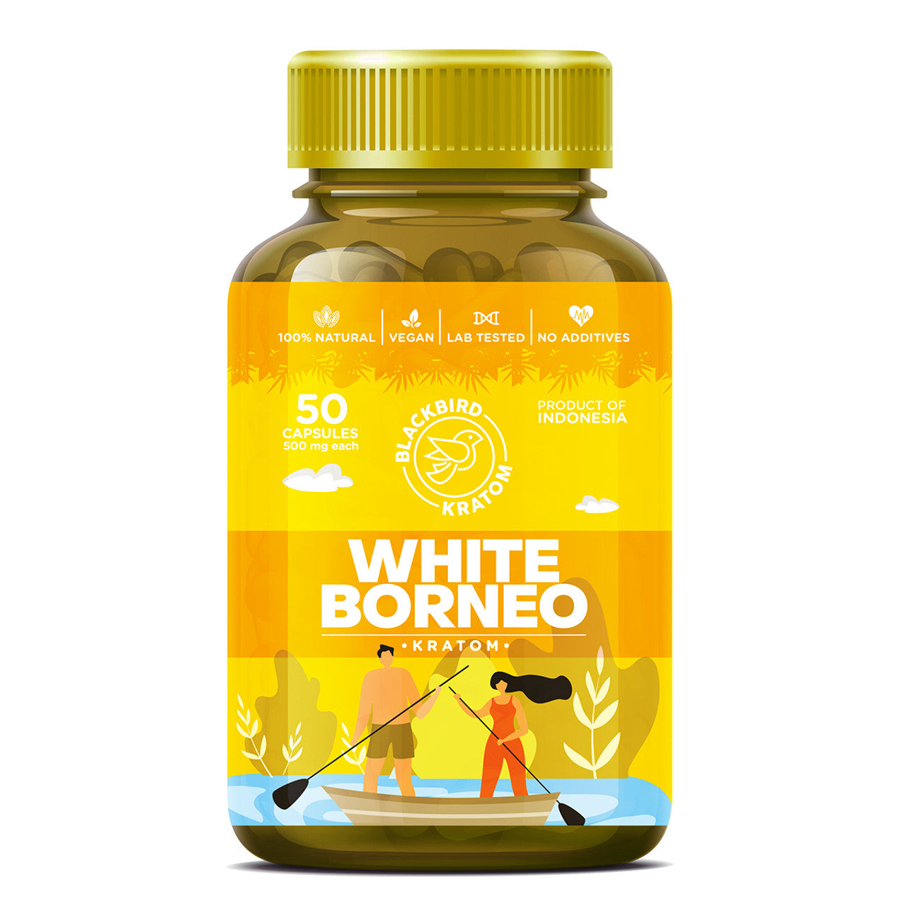 Blackbird Kratom - White Borneo